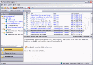 News Interceptor 3.1 - náhled