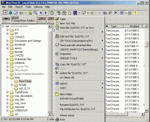 Waztree II 0.18 - náhled