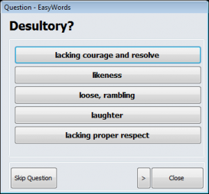 EasyWords 1.8 - náhled