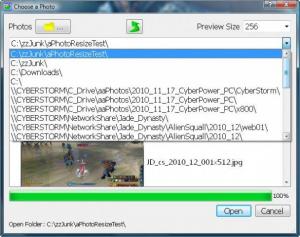 PhotoResizerQt 1.3 - náhled