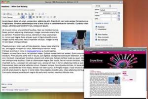 Saurus CMS 4.7 - náhled
