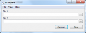FCompare 1.0.0.0 - náhled
