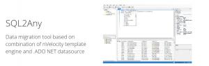 SQL2Any - náhled