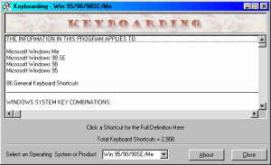 Keyboarding 1.0 - náhled