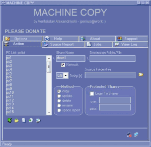 Machine Copy 1.4.3 - náhled