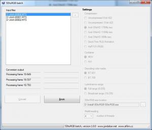 5DtoRGB Batch 1.0.0 - náhled