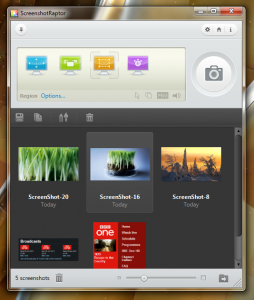 ScreenshotRaptor 1.6.0 - náhled