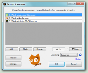 Random Screensaver 2.1.1. - náhled