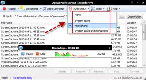 Apowersoft Desktop Screen Recorder Pro 1.3.2 - náhled