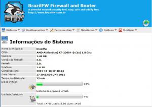 BrazilFW Firewall and Router 3.0.259 - náhled