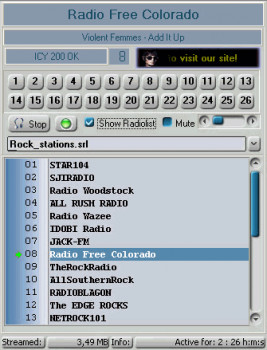 SilentNight Radio - náhled