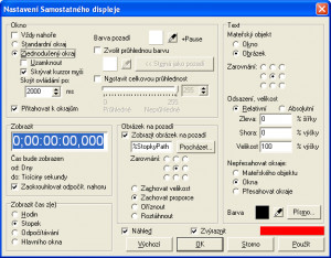 Stopky - náhled
