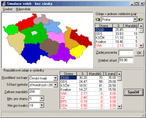 Volby - náhled
