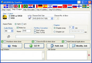 Avi2Dvd - náhled