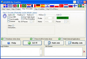 Avi2Dvd - náhled