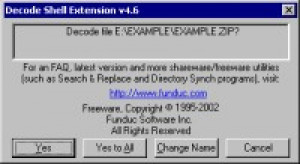 Decode Shell Extension - náhled