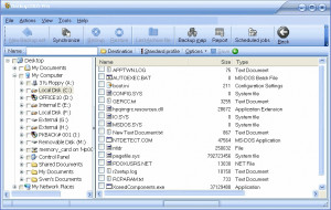 Backup 2005 Pro - náhled