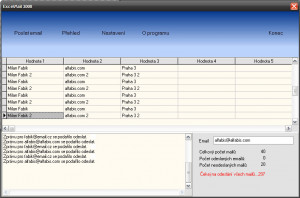 Excel Mail - náhled
