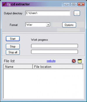 Zg cd extractor - náhled