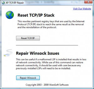 XP TCP/IP Repair - náhled