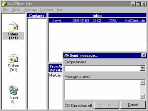 MailClient Lite - náhled