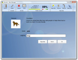 Word Manager - náhled