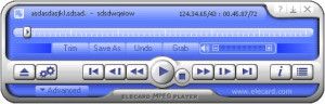 Elecard MPEG2 Player - náhled