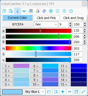ColorCatcher - náhled