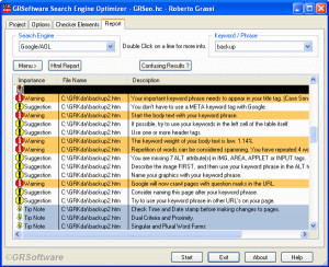 Search Engine Optimizer - náhled