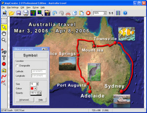 MapCreator Free Edition - náhled