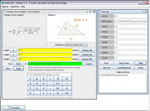 ScalarCalc - náhled