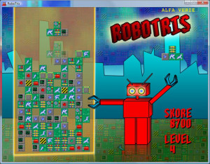 Robotris - svět Tetrisu - náhled