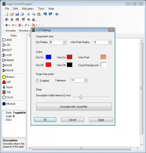Logic Circuit Designer - náhled
