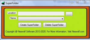 SuperFolder - náhled