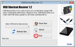 USBShortcutRecover - náhled