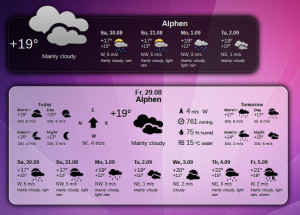Gis Weather - náhled
