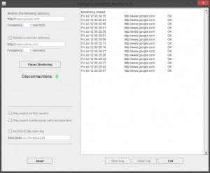 Internet Connectivity Monitor - náhled