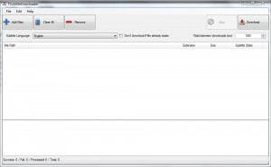 TSubtitleDownloader  - náhled