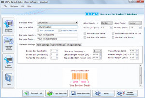 Barcode Label Maker - náhled