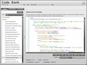 Code Bank - náhled