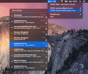 Mia for Gmail - náhled