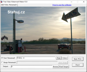 Free Video Watermark Maker - náhled