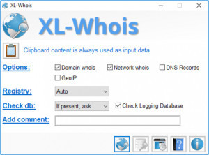 XL-Whois - náhled