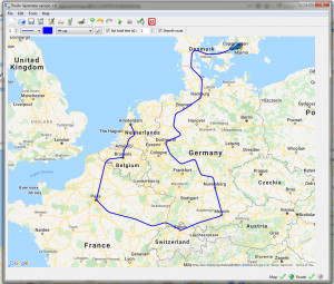 Route Generator - náhled
