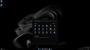 Windows 11 Taskbar Blackener - náhled