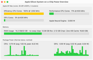 Mac Power Monitor - náhled