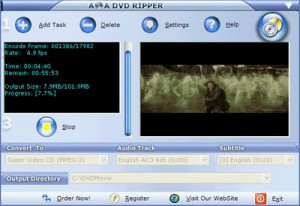 AoA DVD Ripper SE - náhled