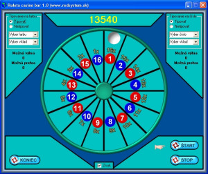 Ruleta casino bar - náhled