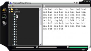 RapidTyping Typing Tutor - náhled