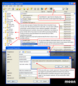 Password Agent Lite - náhled
